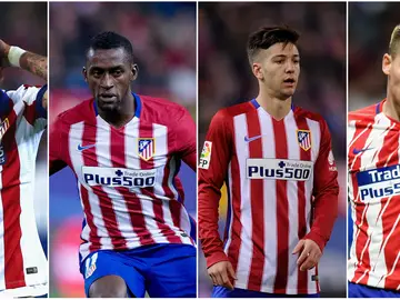 Los ex '9' del Atlético Los ex '9' del Atlético