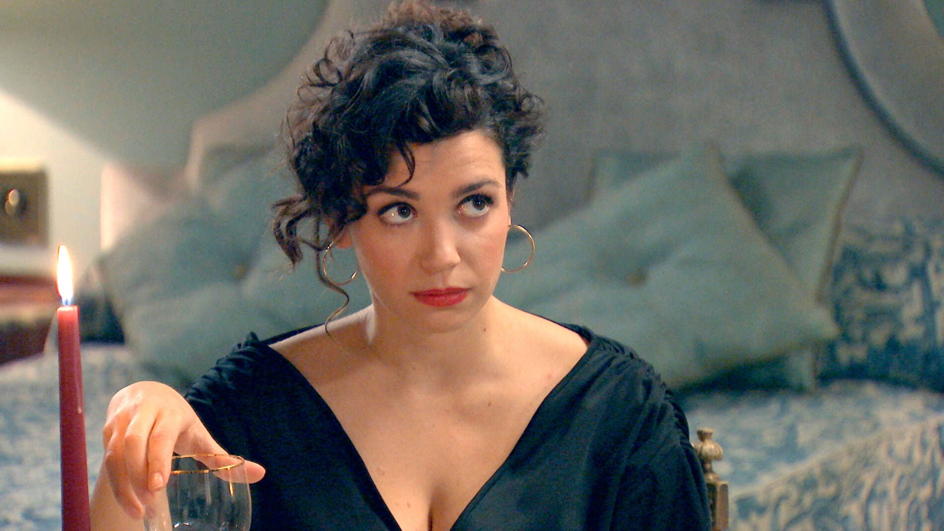 Amelia, plantada en una noche que iba a ser inolvidable