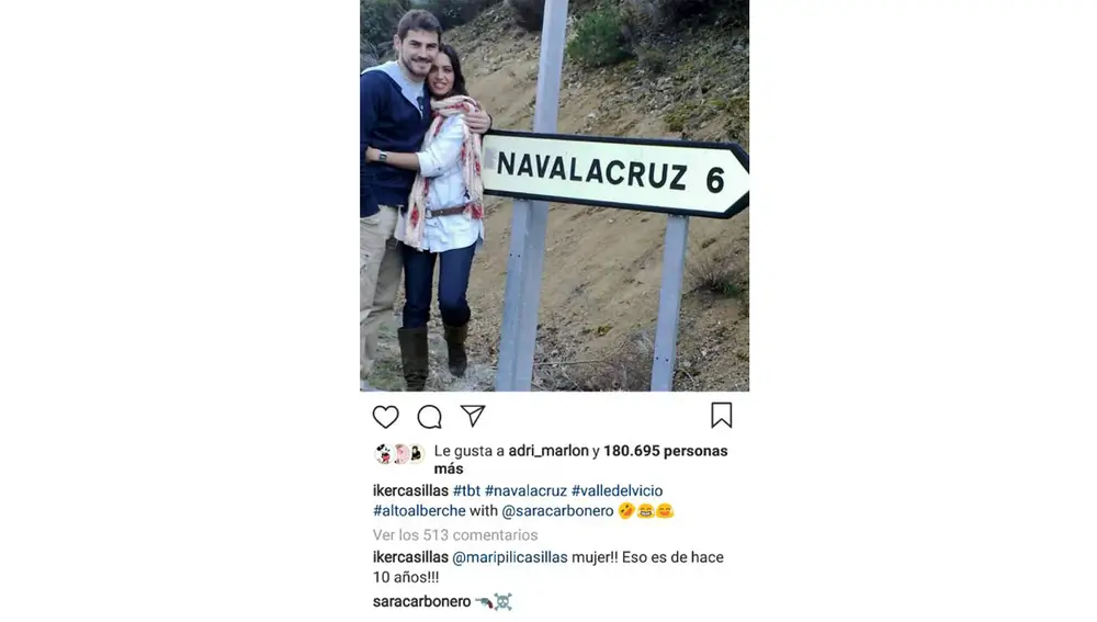 Iker Casillas y Sara Carbonero