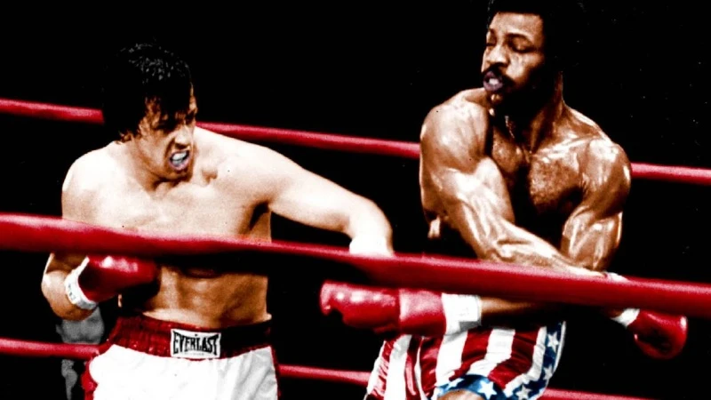 Rocky y Apollo Creed