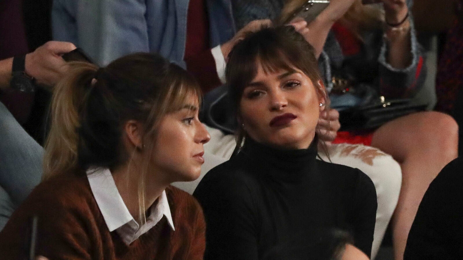 Andrea Duro no quiere hablar sobre la futura paternidad de Chicharito 