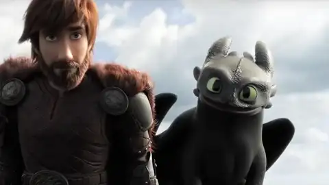 Hipo y Desdentao en 'Cómo entrenar a tu dragón 3' Hipo y Desdentao en 'Cómo entrenar a tu dragón 3'