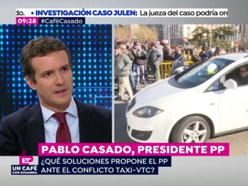 Pablo Casado: "Propongo una liberalización del sector del taxi"