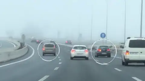 Tratan de identificar a los conductores de dos vehículos que conducían de forma temeraria en la M-40 Tratan de identificar a los conductores de dos vehículos que conducían de forma temeraria en la M-40