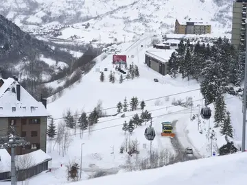 La estación de esquí de Baqueira Beret La estación de esquí de Baqueira Beret