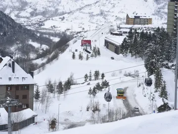 La estación de esquí de Baqueira Beret La estación de esquí de Baqueira Beret