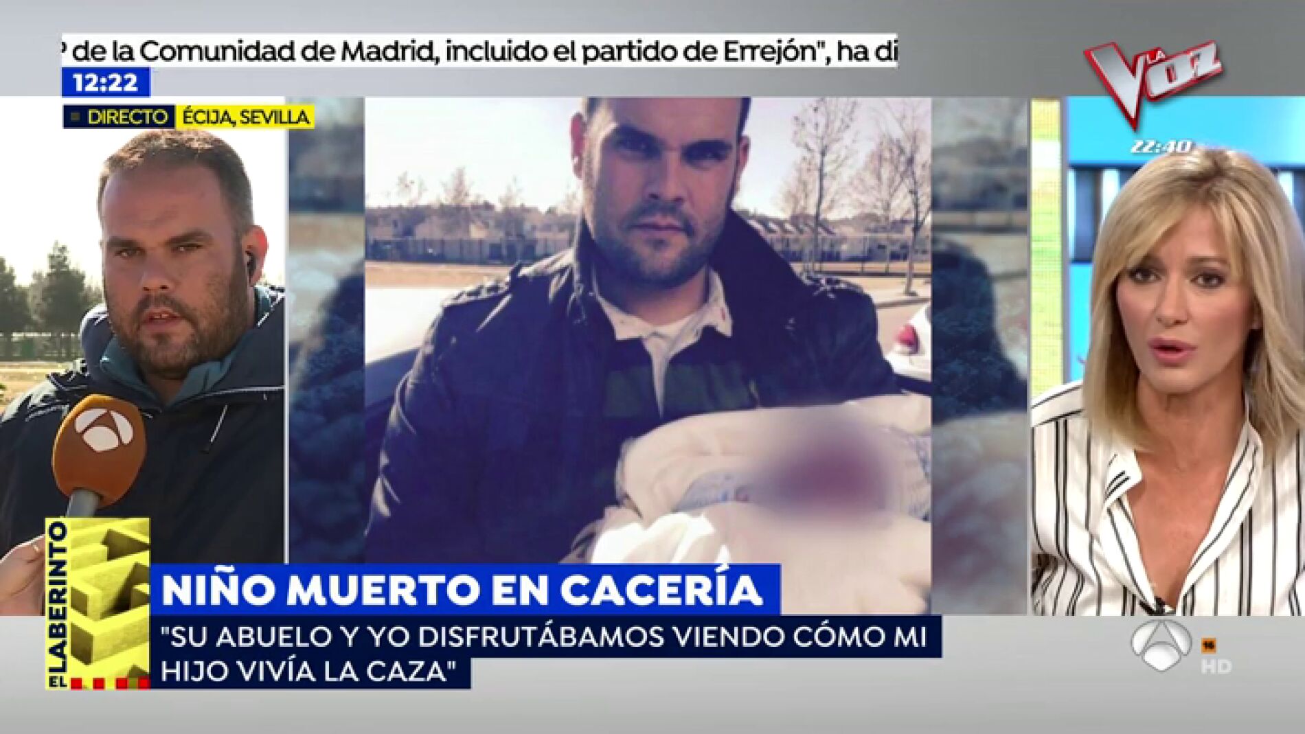 El padre del ni&ntilde;o que muri&oacute; de un disparo en una cacer&iacute;a: "Mi hijo estaba haciendo lo que m&aacute;s le gustaba"