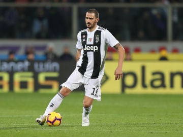 Leonardo Bonucci, en un partido de la Juventus