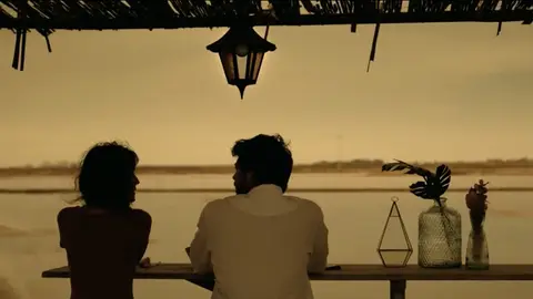 Vero y Óscar en 'El Embarcadero' Vero y Óscar en 'El Embarcadero'