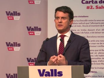 Valls: "El populismo de Colau está creando un ámbito favorable a los intereses del mundo separatista"