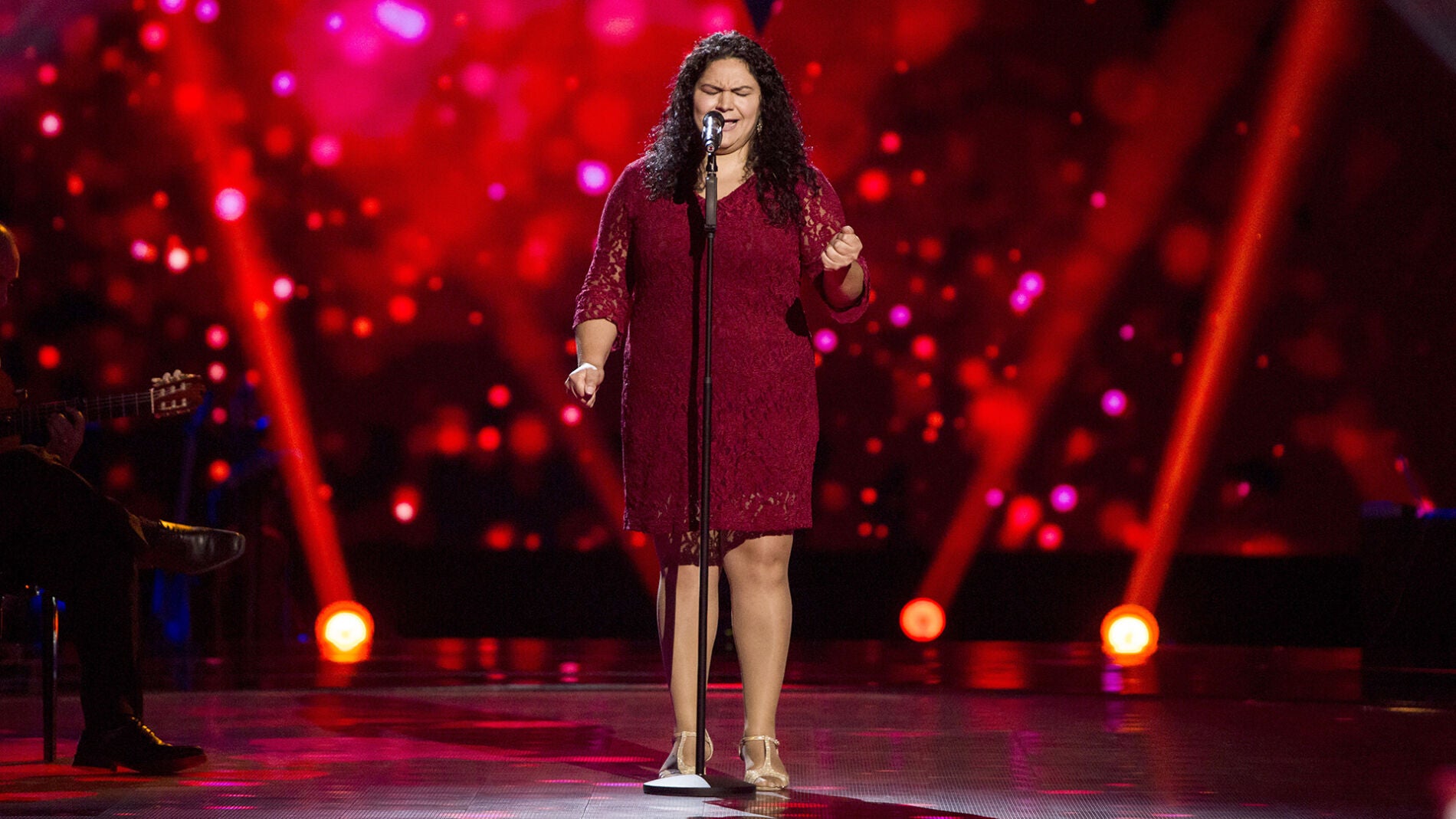 Guadalupe Jim&eacute;nez canta &lsquo;Si no vivo contigo&rsquo; en las &lsquo;Audiciones a ciegas&rsquo; de &lsquo;La Voz&rsquo;