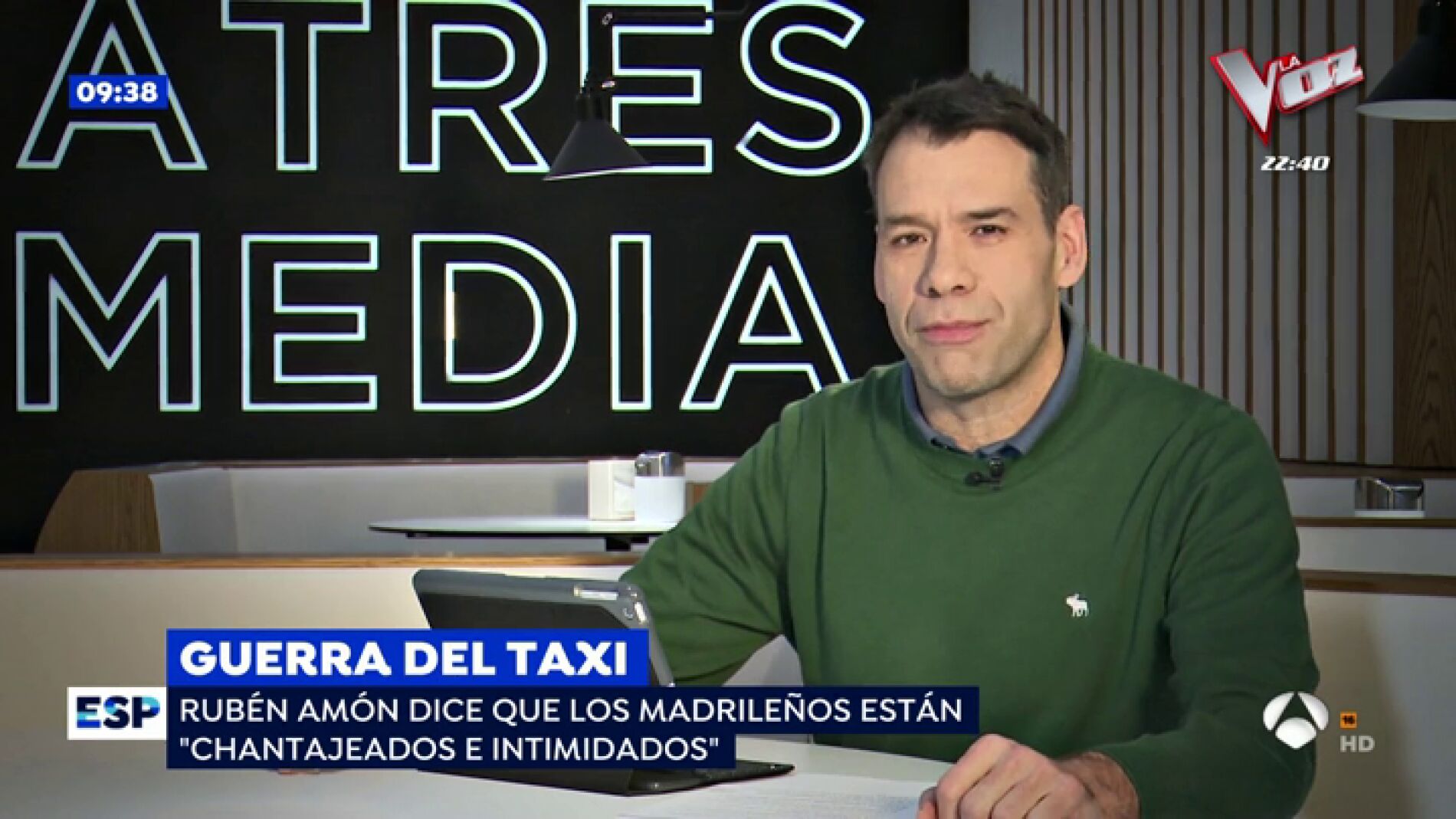 Rub&eacute;n Am&oacute;n: "&iquest;Como un ministro gay y de izquierdas puede reprimir al pueblo?"