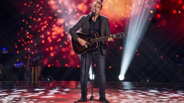 Javier Moya canta ‘Contigo’ en las ‘Audiciones a ciegas’ de ‘La Voz’