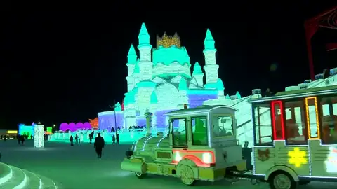 La 'ciudad del hielo' en China atrae a más de un millón de turistas La 'ciudad del hielo' en China atrae a más de un millón de turistas