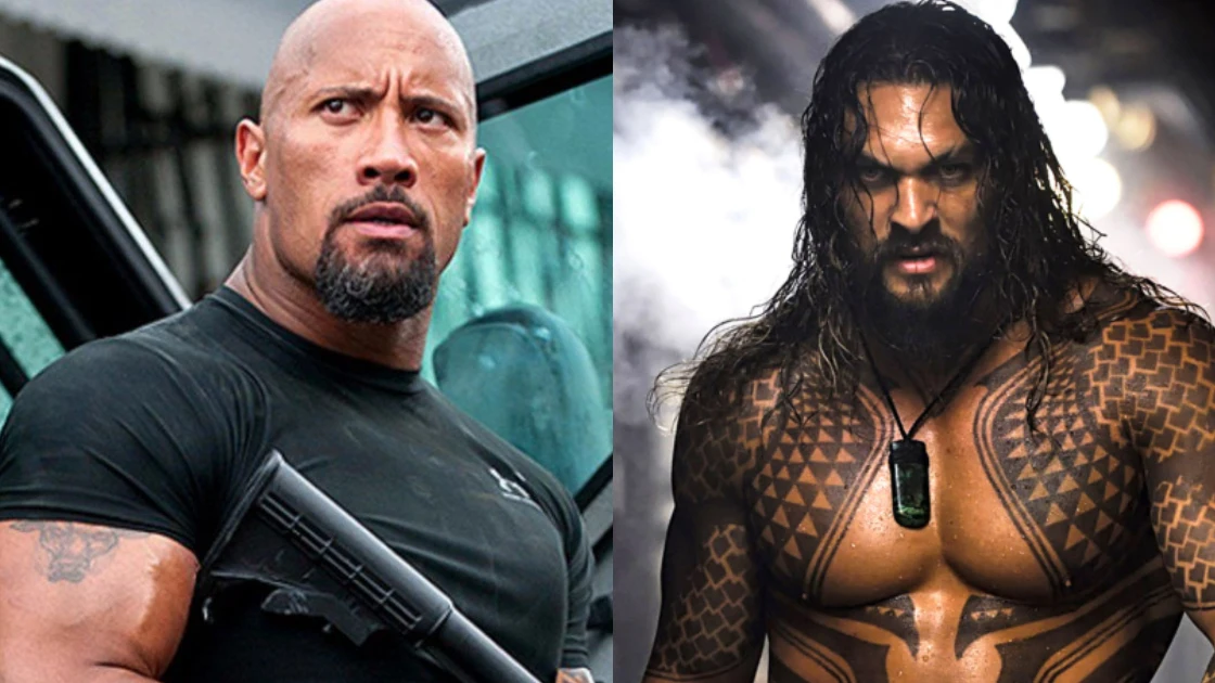 Dwayne Johnson y Jason Momoa
