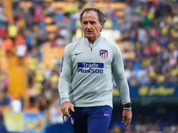 El 'Profe' Ortega, preparador físico del Atlético de Madrid El 'Profe' Ortega, preparador físico del Atlético de Madrid