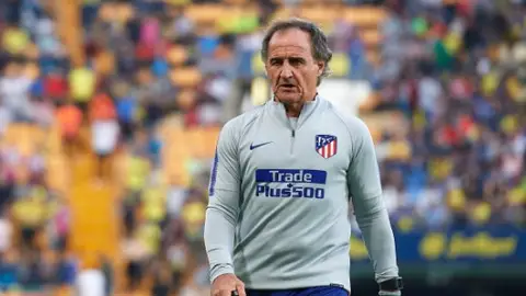 El 'Profe' Ortega, preparador físico del Atlético de Madrid El 'Profe' Ortega, preparador físico del Atlético de Madrid