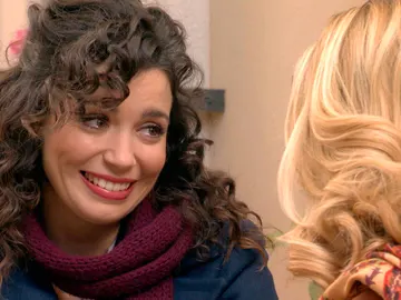 Amelia, feliz con la confesión de Luisita Amelia, feliz con la confesión de Luisita