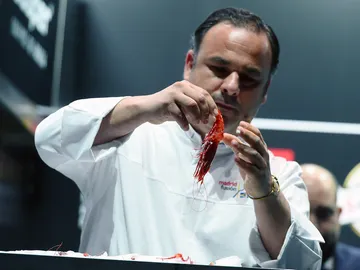 El cocinero Ángel León, chef del restaurante gaditano Aponiente El cocinero Ángel León, chef del restaurante gaditano Aponiente