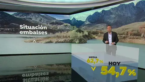 El agua embalsada sube después de un mes El agua embalsada sube después de un mes