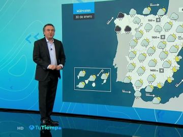 &#39;Gabriel&#39; deja intensas lluvias y vientos muy fuertes en casi toda la Península