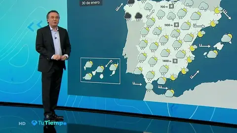'Gabriel' deja intensas lluvias y vientos muy fuertes en casi toda la Península 'Gabriel' deja intensas lluvias y vientos muy fuertes en casi toda la Península