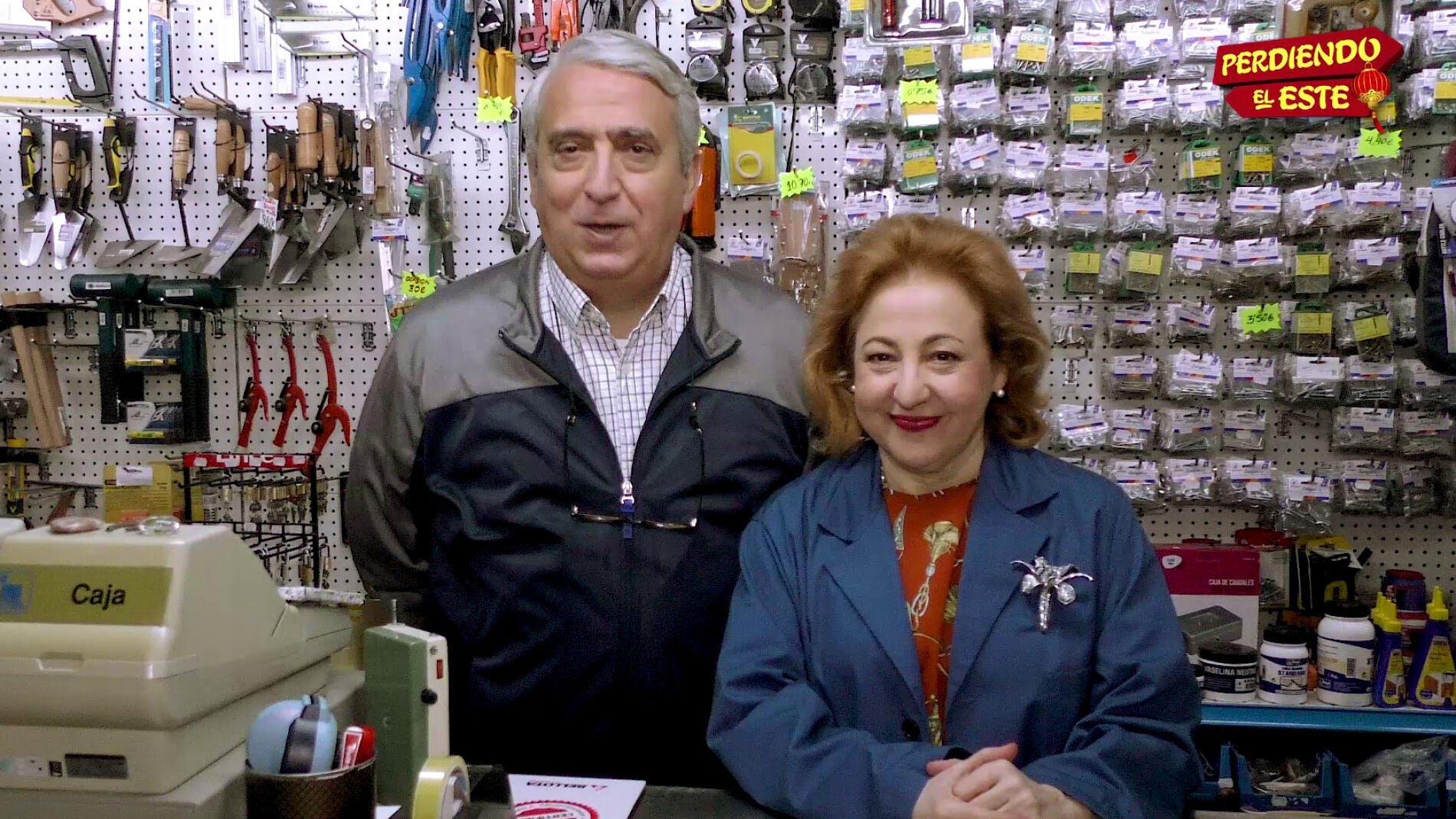 Leo Harlem y Carmen Machi en 'Perdiendo el Este'