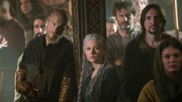 Los protagonistas de 'Vikingos'