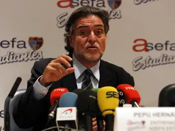 El exseleccionador de baloncesto, Pepu Hernández El exseleccionador de baloncesto, Pepu Hernández