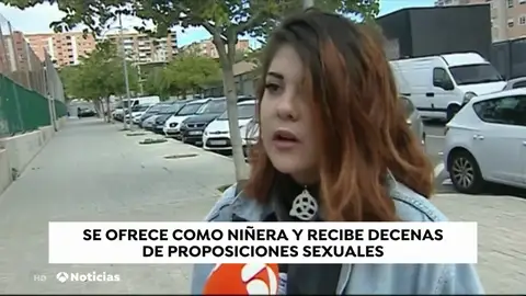 Cuenta a través de un hilo de Twitter las proposiciones sexuales que recibe tras publicar un anuncio para trabajar de niñera Cuenta a través de un hilo de Twitter las proposiciones sexuales que recibe tras publicar un anuncio para trabajar de niñera