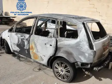 Así ha quedado el coche Así ha quedado el coche