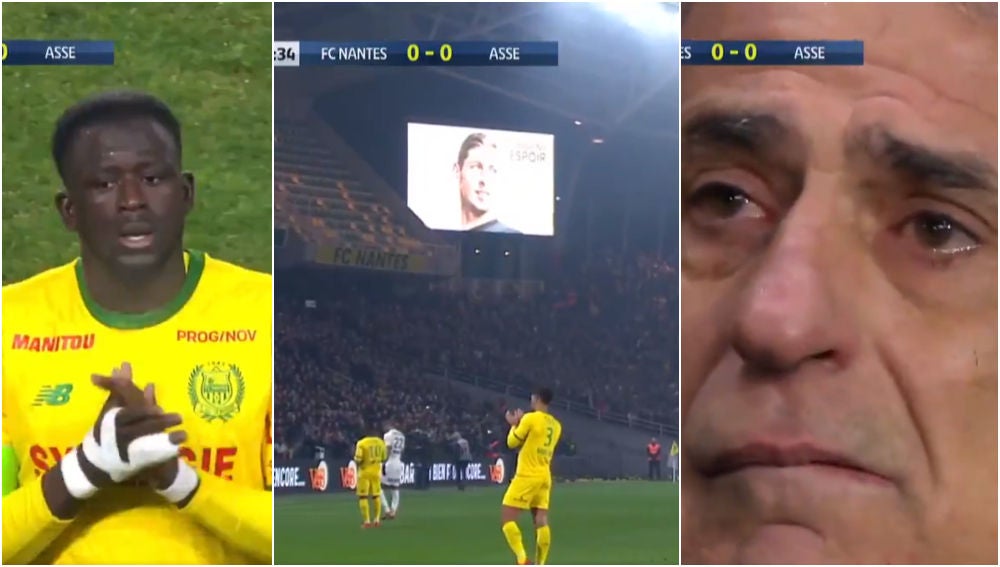 Emotivo homenaje a Emiliano Sala