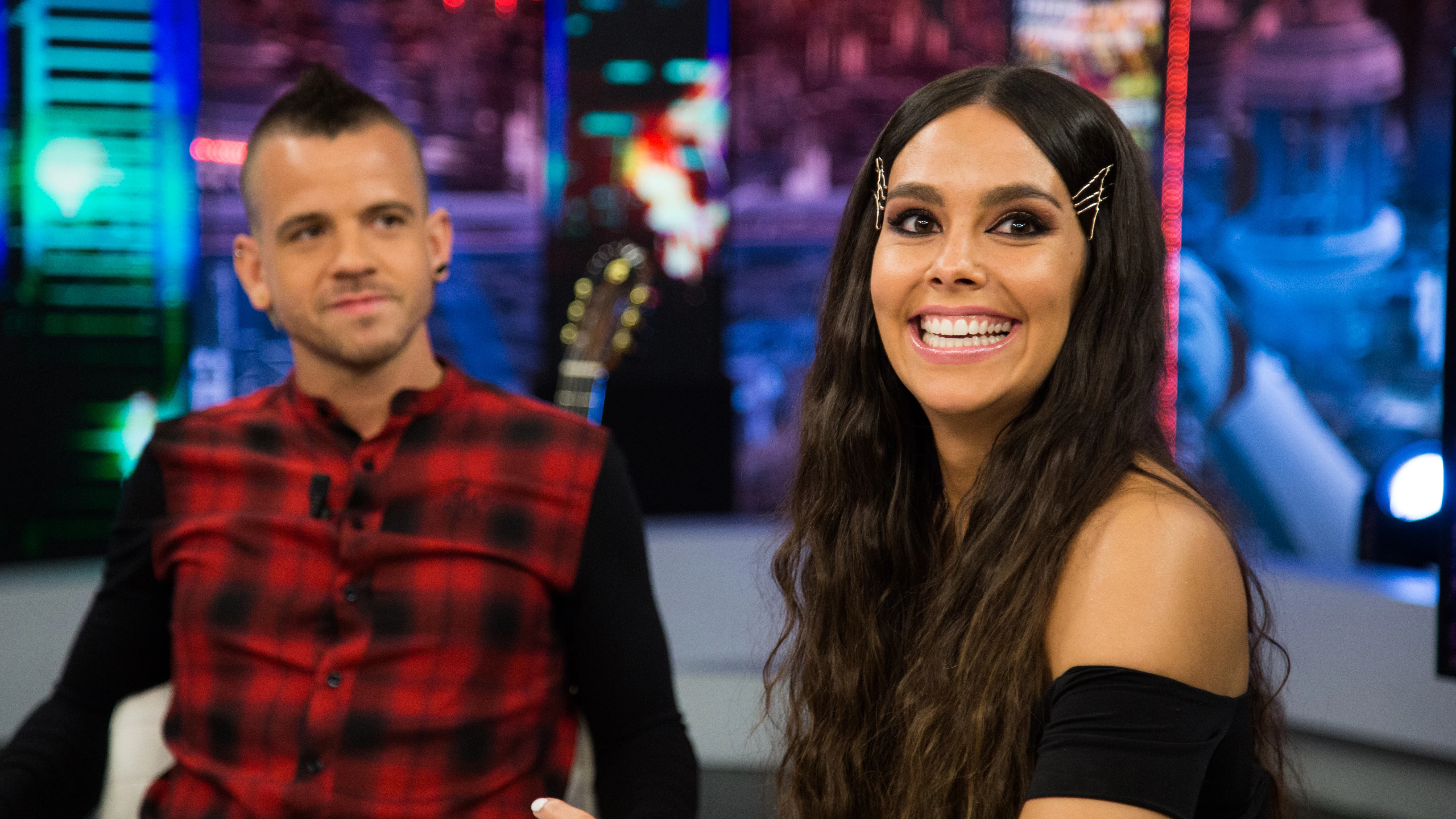 Cristina Pedroche anima a Dabiz Muñoz en 'El Hormiguero 3.0' en su afición por el running: Cristina Pedroche anima a Dabiz Muñoz en 'El Hormiguero 3.0' en su afición por el running: