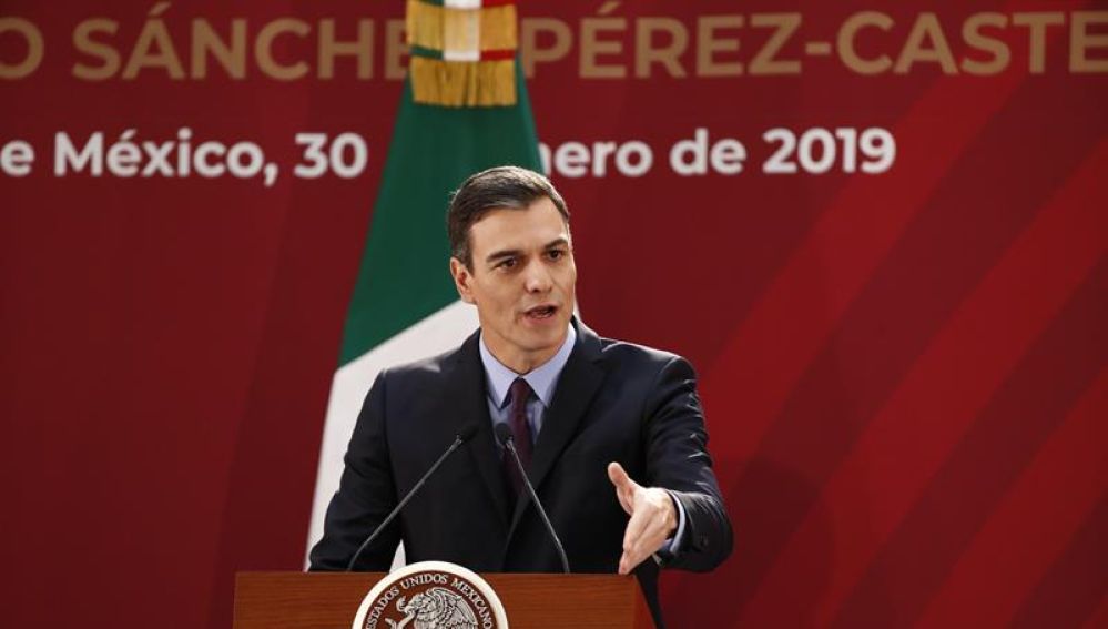 El presidente del Gobierno español, Pedro Sánchez