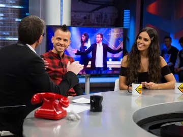 Cristina Pedroche y Dabiz Muñoz, en 'El Hormiguero 3.0' Cristina Pedroche y Dabiz Muñoz, en 'El Hormiguero 3.0'