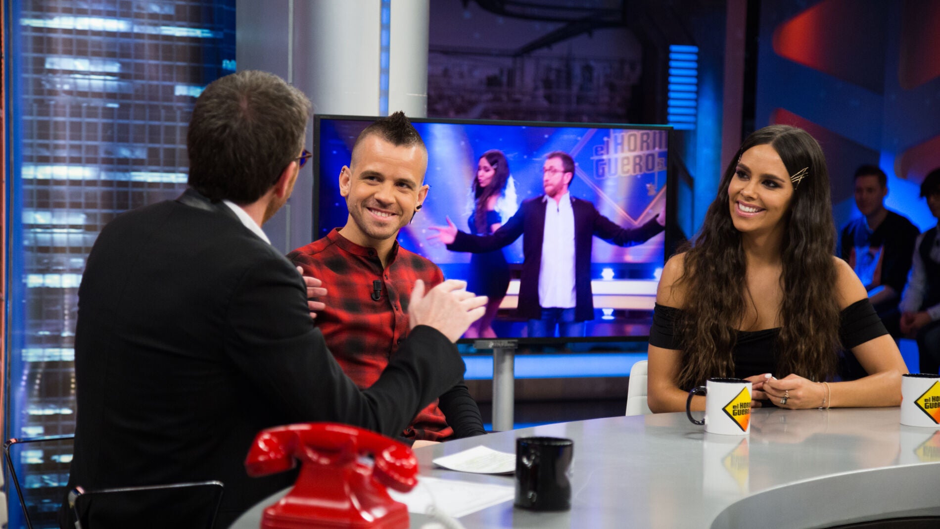 Cristina Pedroche y Dabiz Mu&ntilde;oz, en 'El Hormiguero 3.0' 
