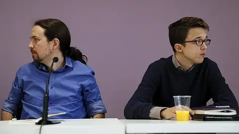 Pablo Iglesias e Íñigo Errejón, en la foto Pablo Iglesias e Íñigo Errejón, en la foto