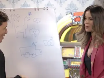 Música sin palabras, el divertido reto de Xuso Jones a Lorena Gómez Música sin palabras, el divertido reto de Xuso Jones a Lorena Gómez