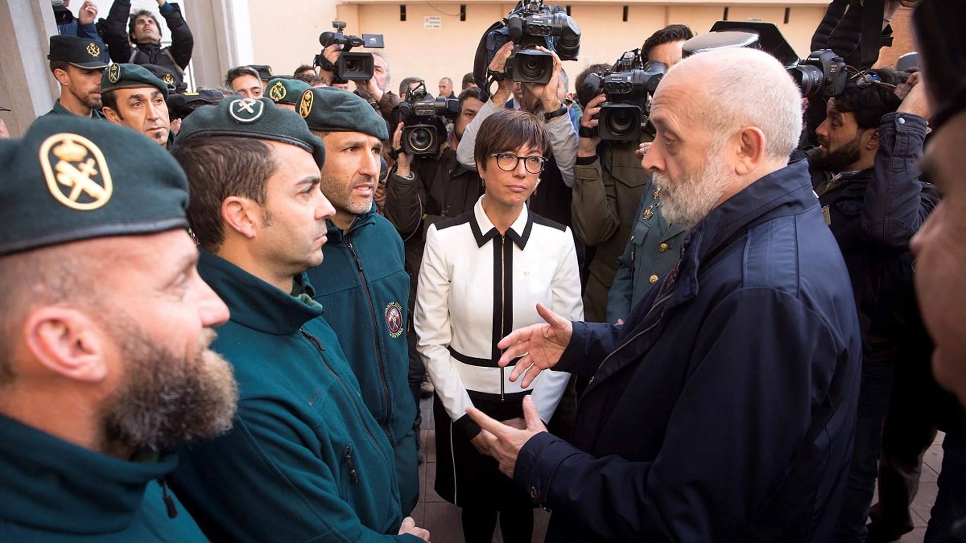 El director de la Guardia Civil, Félix Azón El director de la Guardia Civil, Félix Azón