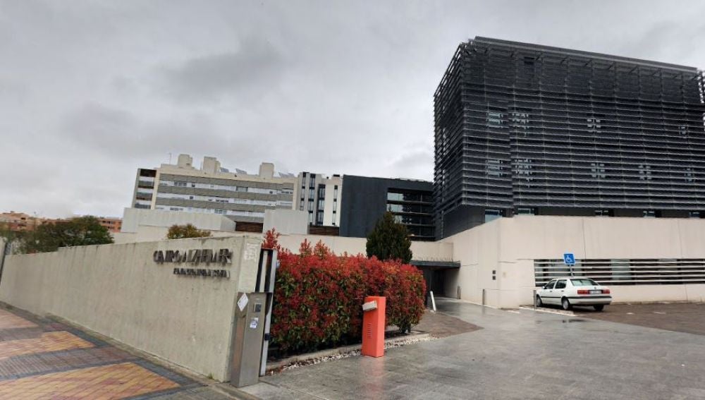 Imagen de la fachada de la residencia de personas con Alzheimer en Madrid