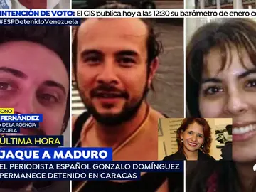 La directora de EFE Venezuela confirma la detención de un periodista español: "Esto ha sido un secuestro" La directora de EFE Venezuela confirma la detención de un periodista español: "Esto ha sido un secuestro"