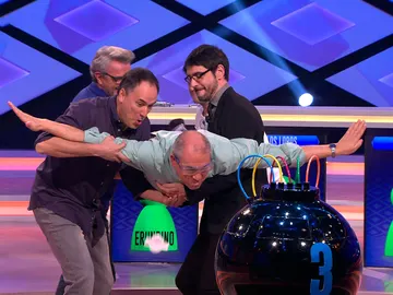 'Los Lobos' y Juanra Bonet consiguen que Alberto realice un salto base en '¡Boom!' 'Los Lobos' y Juanra Bonet consiguen que Alberto realice un salto base en '¡Boom!'