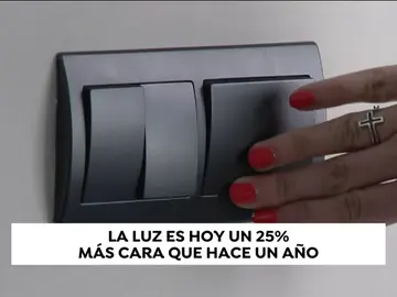 El recibo de la luz sube un 25% respecto a 2018 El recibo de la luz sube un 25% respecto a 2018
