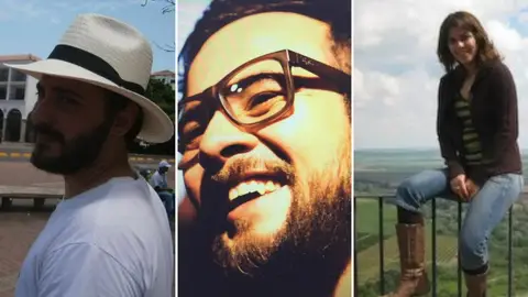 Los tres periodistas de la Agencia EFE detenidos en Venezuela Los tres periodistas de la Agencia EFE detenidos en Venezuela