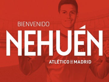 El Atlético anuncia la llegada de Nehuén Pérez