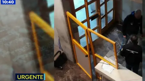 El interior de la comisaría El interior de la comisaría