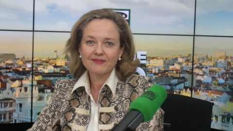 La ministra de Econom&iacute;a, Nadia Calvi&ntilde;o, en M&aacute;s de uno