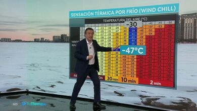 ¿Qué es el 'wind chill'? La suma de frío y viento que nos deja... helados 
