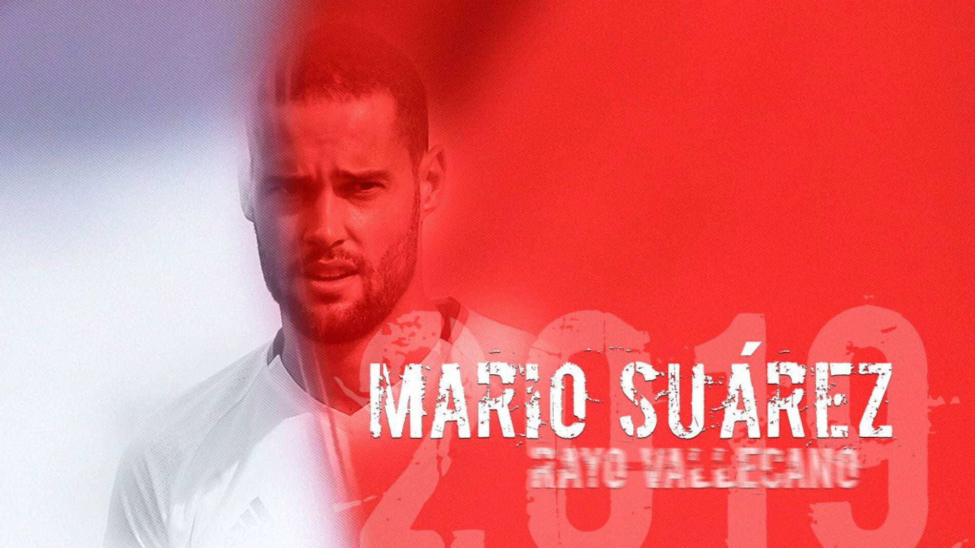 Mario Su&aacute;rez jugar&aacute; en el Rayo Vallecano