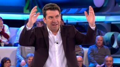Arturo Valls reinventa la doble fideúa de '¡Ahora Caigo!'